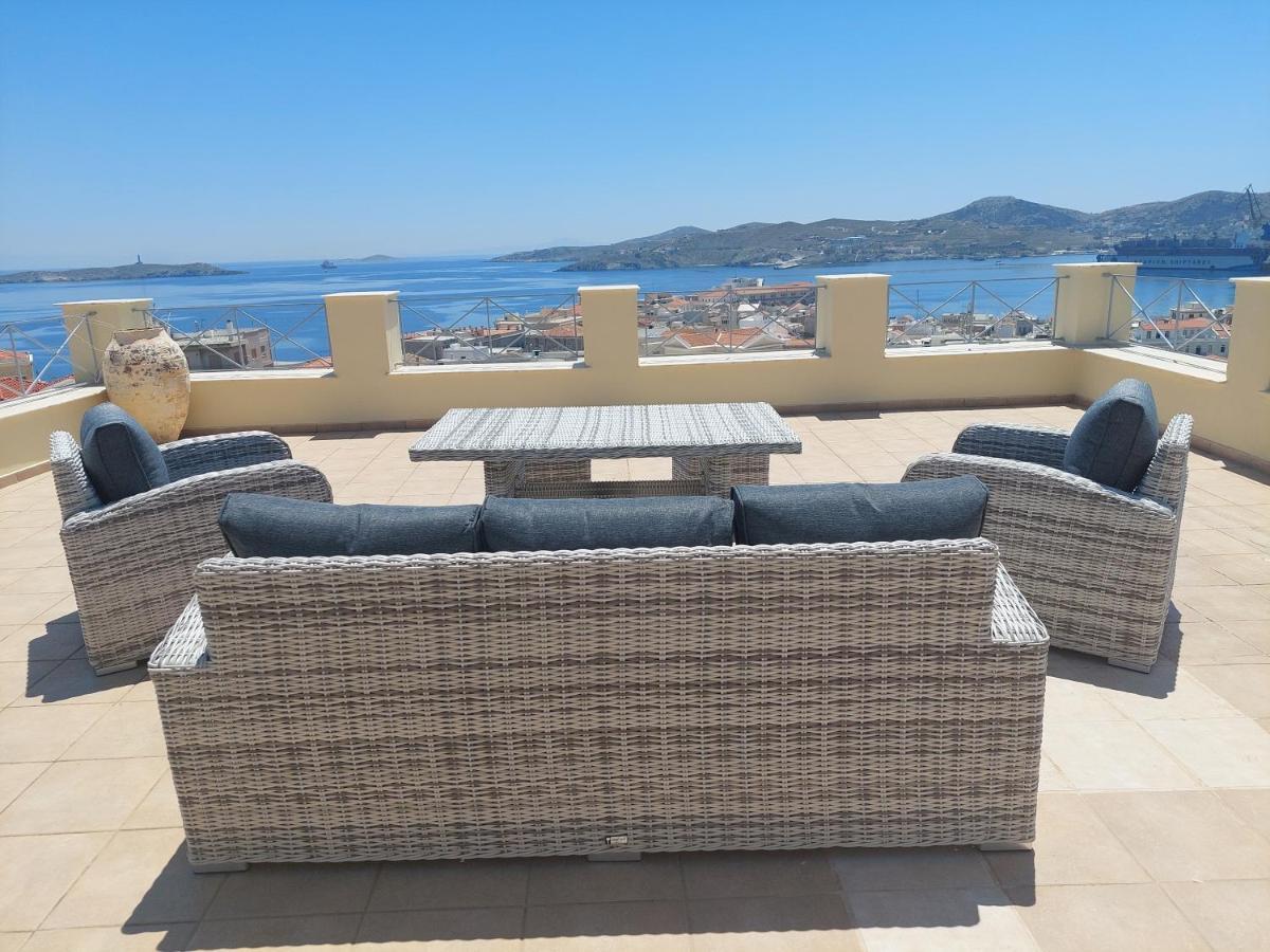 Hermes Penthouse Ermúpoli Kültér fotó