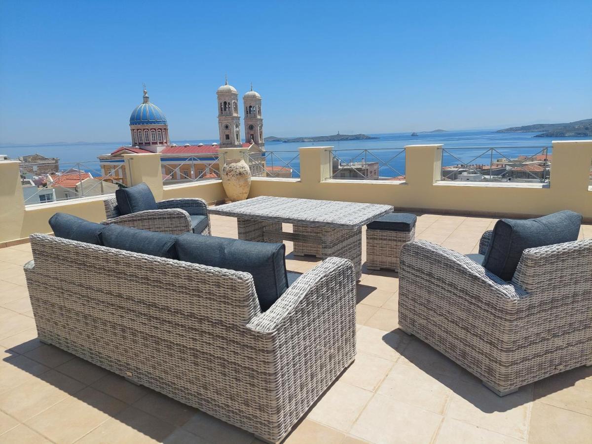 Hermes Penthouse Ermúpoli Kültér fotó