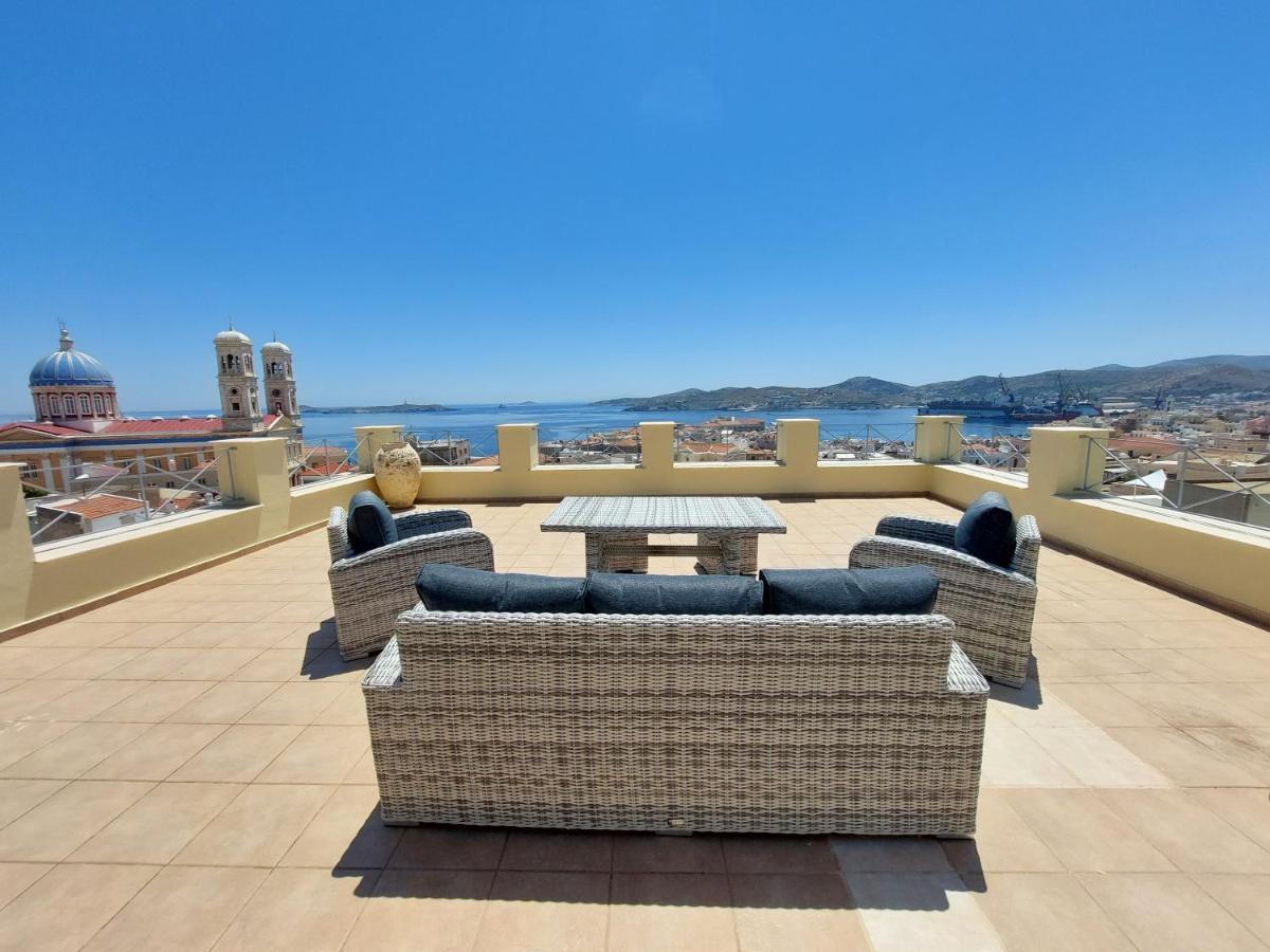 Hermes Penthouse Ermúpoli Kültér fotó